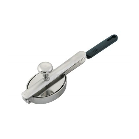 Reconstitueur &agrave; steak ovale, inox, manuel, La Bonne Graine - Louis Tellier - N4001X