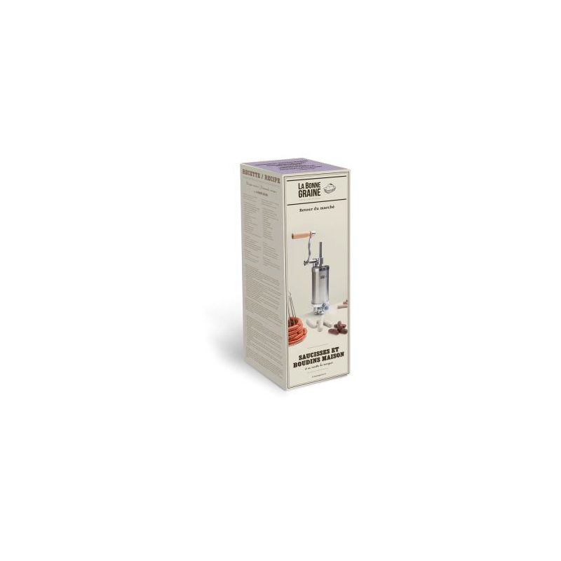 Poussoir &agrave; saucisses vertical m&eacute;nager, La Bonne Graine - Louis Tellier - N5800