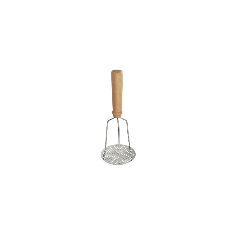 Pureezeef, houten handvat, roestvrij staal, La Bonne Graine - Louis Tellier - N3029