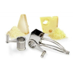 Kaasrasp, roestvrij staal, 2 trommels gruy&egrave;re & parmezaan, La Bonne Graine - Louis Tellier - N3009X-2