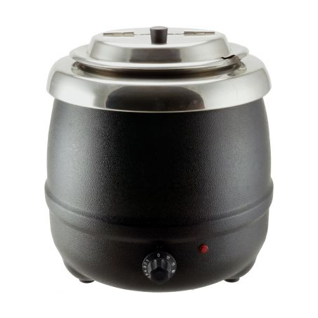 Zwarte bain-marie soeppan 10L - Louis Tellier - N8060