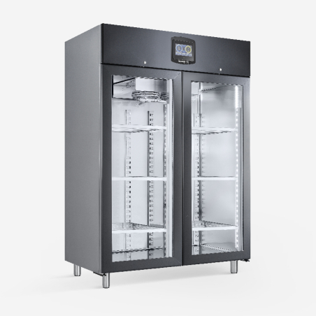 Armoire r&eacute;frig&eacute;r&eacute;e de maturation et d'affinage - Samaref - STX 1400 RF PV BK