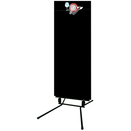 Stoeprand 60x150 cm, Gino + veerpoot - Bequet