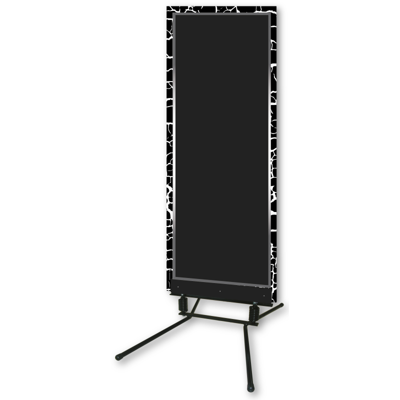 Stoeprand 60x150 cm, Neo + veerpoot - Bequet