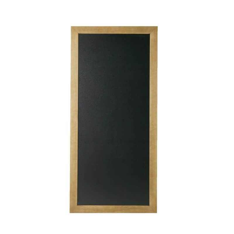 Ardoise murale longue teck - 460 x 900 mm - R&eacute;f. Y859 - Securit