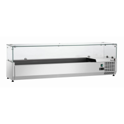 Gekoelde vitrine GL4 7 x GN 1/4 - Bartscher 110172