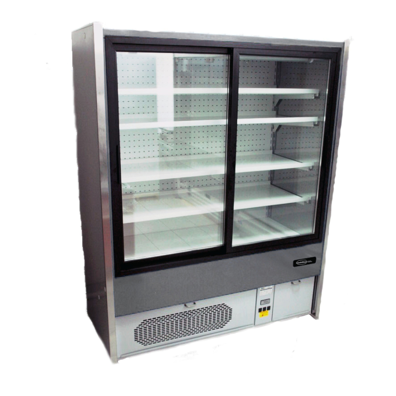 Vitrine murale avec portes coulissantes 910 mm