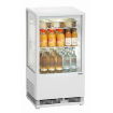 Mini koelvitrine 58 L wit - Bartscher - 700258G