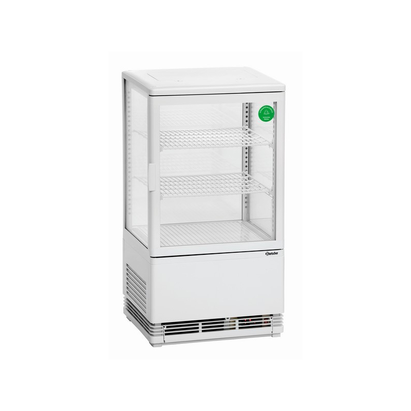 Mini koelvitrine 58 L wit - Bartscher - 700258G