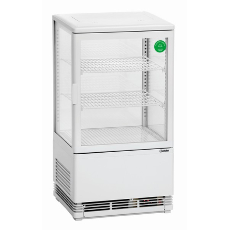 Mini koelvitrine 58 L wit - Bartscher - 700258G