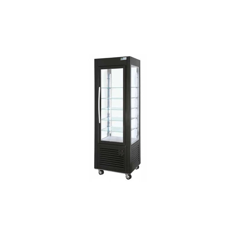 Negatieve vitrine met statische koeling - 5 niveaus - Diamant