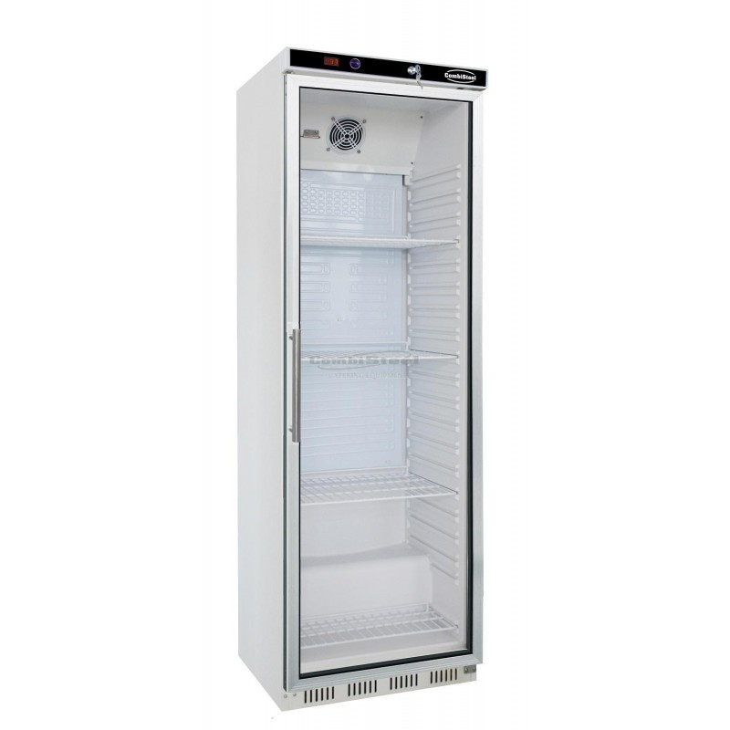 Positieve koelvitrine 350 L - glazen deur - Combisteel
