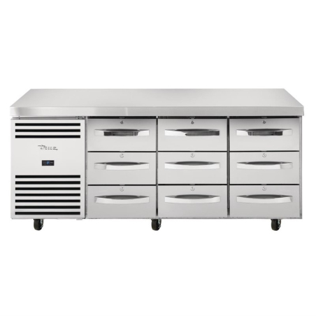True TCR1/3 9-lade positieve gekoelde teller