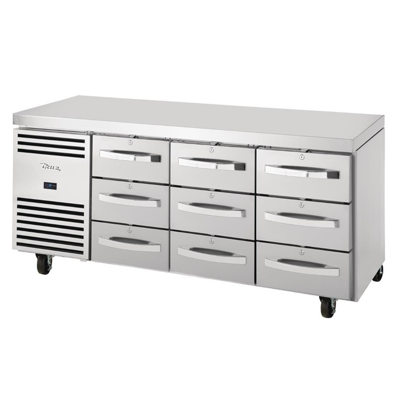 True TCR1/3 9-lade positieve gekoelde teller
