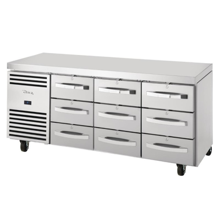True TCR1/3 9-lade positieve gekoelde teller