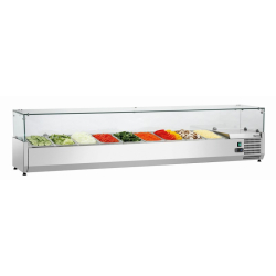 Pr&eacute;sentoir r&eacute;frig&eacute;r&eacute; GL3 9 x GN 1/3 - Bartscher 110179