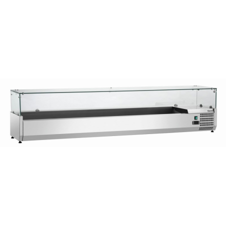 Pr&eacute;sentoir r&eacute;frig&eacute;r&eacute; GL3 9 x GN 1/3 - Bartscher 110179