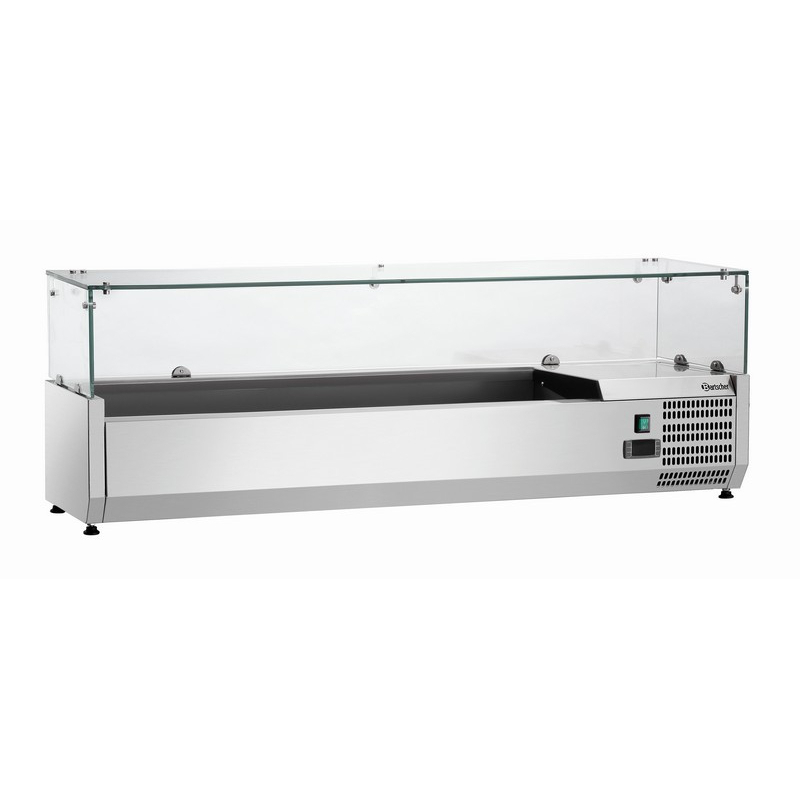 Gekoelde vitrine GL4 6 x GN 1/4 - Bartscher 110171
