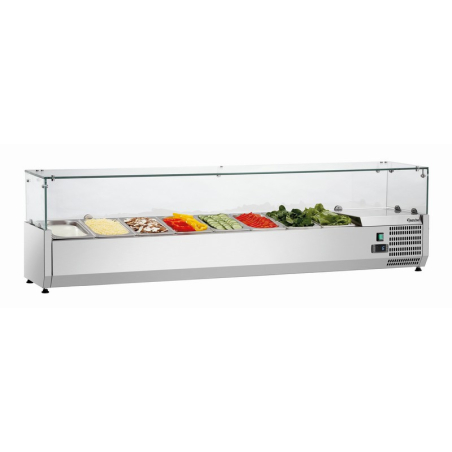 Gekoelde vitrine GL4 8 x GN 1/4 - Bartscher 110173