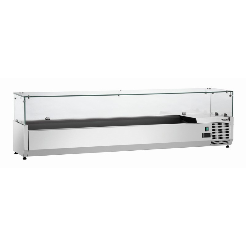 Gekoelde vitrine GL4 8 x GN 1/4 - Bartscher 110173