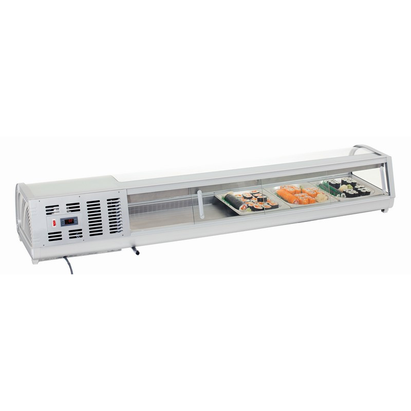 Pr&eacute;sentoir r&eacute;frig&eacute;r&eacute; SushiBar GL2-1800 - Bartscher 110135G