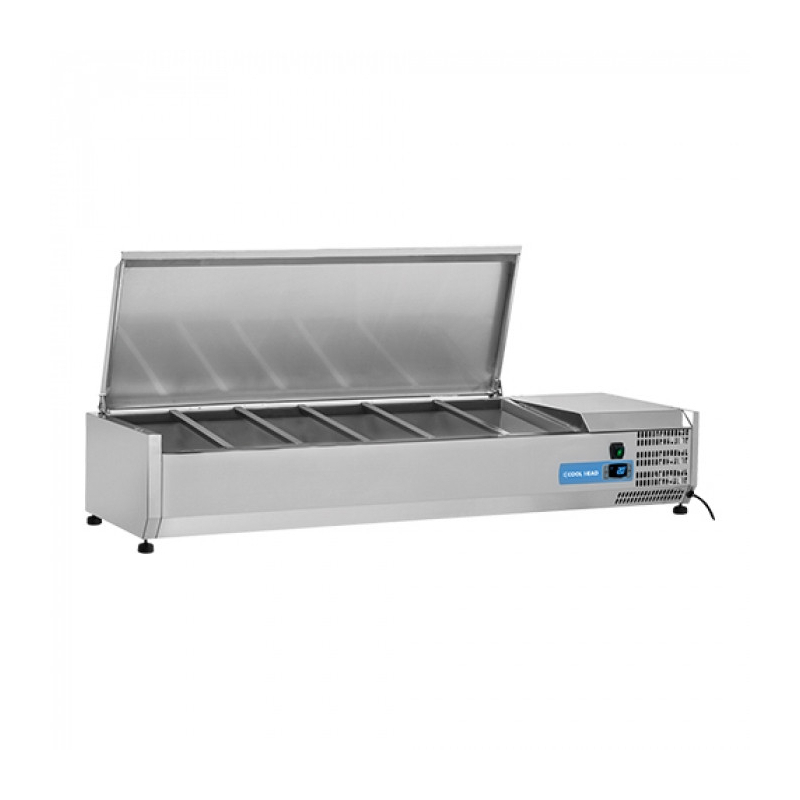 Koelvitrine (cap.Gn1/3x6-15cm) EMGA - 712027