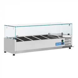 Koelvitrine (cap.Gn1/4x5-15cm) EMGA - 712010