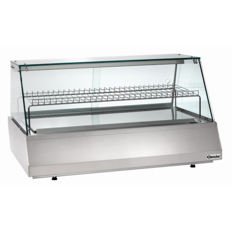 Gekoelde vitrine 3/1 GN, vlakglas - Bartscher 406056