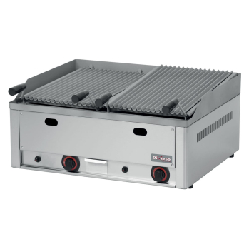 Lavasteengrill 2 zones - WR-GRL-G8 - Diamant
