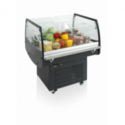 R&eacute;frig&eacute;rateur noir pour achats impulsifs Tefcold - PDC90
