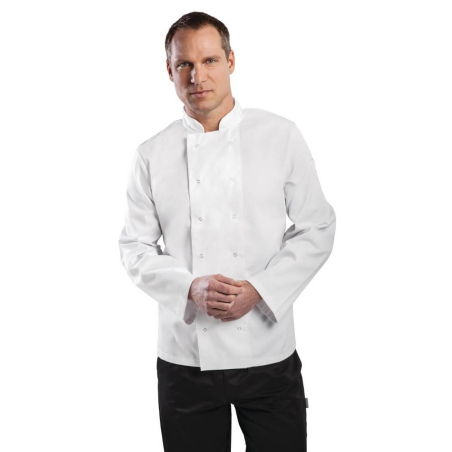 Whites Vegas koksbuis lange mouw wit M