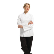 Veste chef unisexe Whites Vegas manches longues M