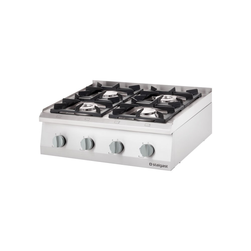 Cuisini&egrave;re &agrave; gaz 4 br&ucirc;leurs, posable, 22.5 kw, g20 - 9706210 - Stalgast