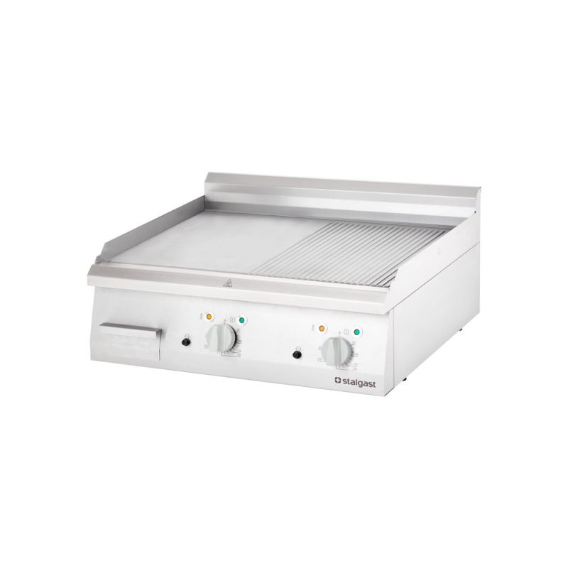Fry-top &eacute;lectrique, plaque rainur&eacute;e, 8.1 kw - 9731300 - Stalgast