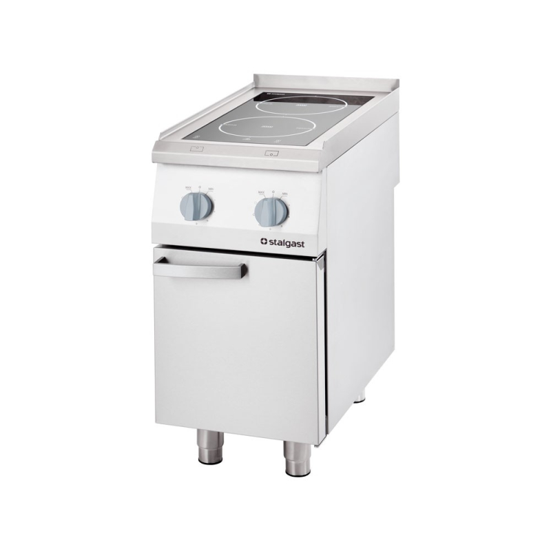 Inductiekookplaat, 2 verwarmingszones, p 7 kw - 9705100 - Stalgast
