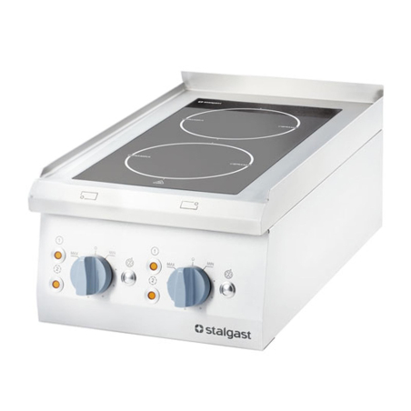 Cuisini&egrave;re c&eacute;ramique, 2 zones de chauffage, posable, p 5 kw - 9705500 - Stalgast
