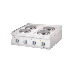 Elektrisch fornuis, 4 kookplaten, tafelmodel, 10,4 kw - 9706000 - Stalgast