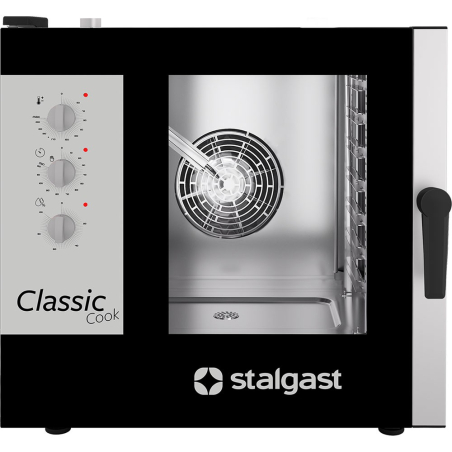 Four mixte professionnel, stalgast classiccook, manuel, 7xgn1/1, p 10.2 kw - 9100045 - Stalgast