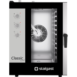 Professionele combi-oven, stalgast classiccook, manueel, gas, 11xgn1/1, p 20 kw - 9100050 - Stalgast