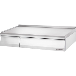 Gladde kast, vrijstaand, met laden, 1200 mm - 9700610 - Stalgast
