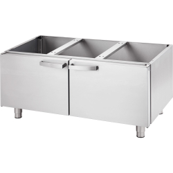 Sokkel met deur 1200 mm - 9703600 - Stalgast
