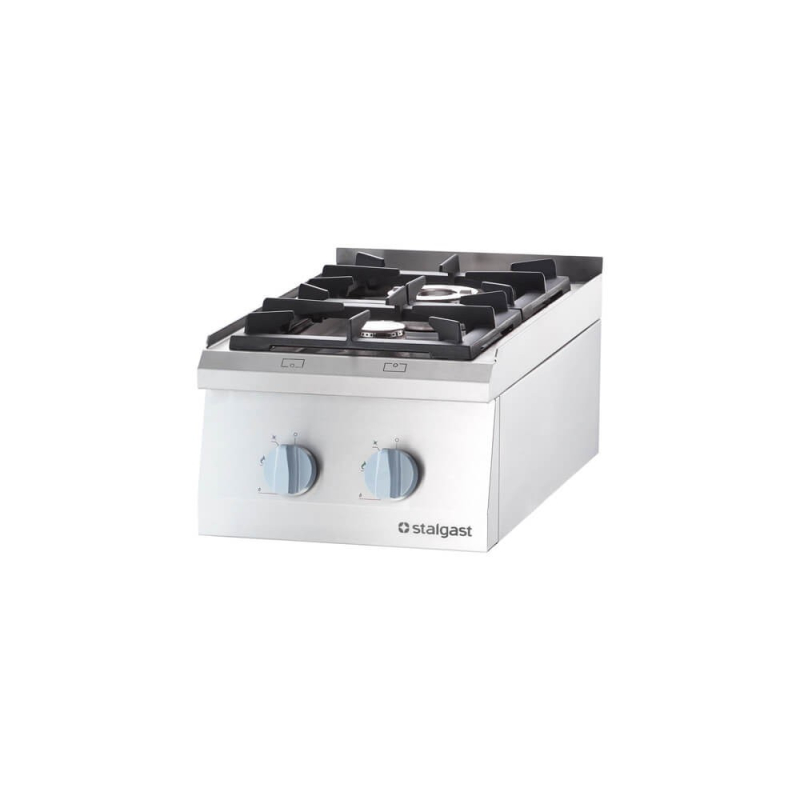 Gasfornuis, 2 pitten, posable 400x700 8,5 kw - g30/31 - 9705130 - Stalgast