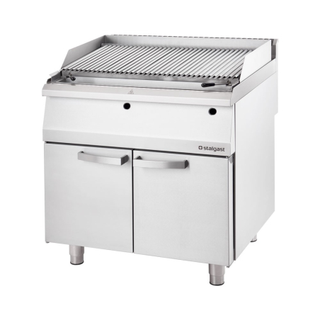 Grill &agrave; pierre de lave &agrave; gaz, type s, 13 kw, g20 - 9733110 - Stalgast