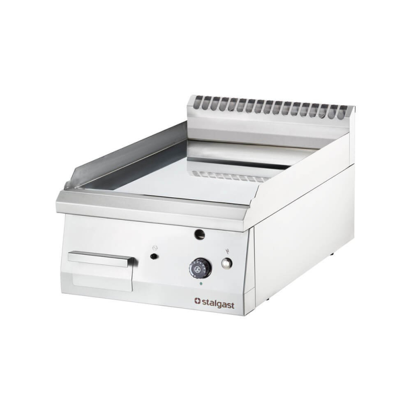 Plaque de cuisson &agrave; gaz, lisse, 6.5 kw, g30, chrom&eacute;e - 9736130 - Stalgast