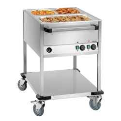 WB bain-marie wagen -...