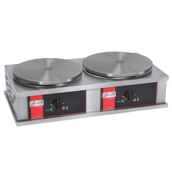 Crepe maker 2 platen van 35 of 40 cm Sofraca