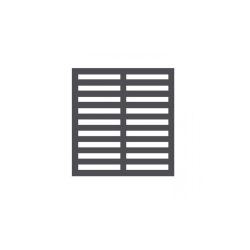 Links/Droit Black Grille -...