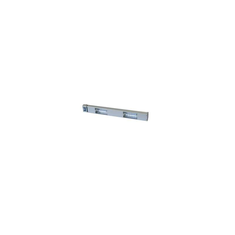 Lampe chauffante &agrave; quartz - 900mm - 2 lampes - 700w - mod. standard - Linum - ROB-1022-000
