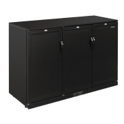 Arri&egrave;re-bar trois portes pleines pivotantes Polar S&eacute;ie G 900mm 330L