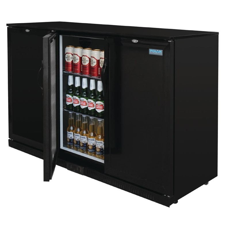 Arri&egrave;re-bar trois portes pleines pivotantes Polar S&eacute;ie G 900mm 330L